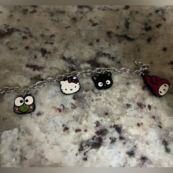 Sanrio Hello Kitty Charm Bracelet - Silver - Picture 1 of 2